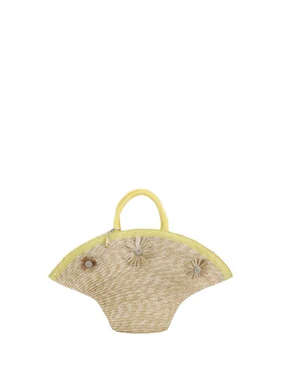 La Milanesa Handbags In Beige