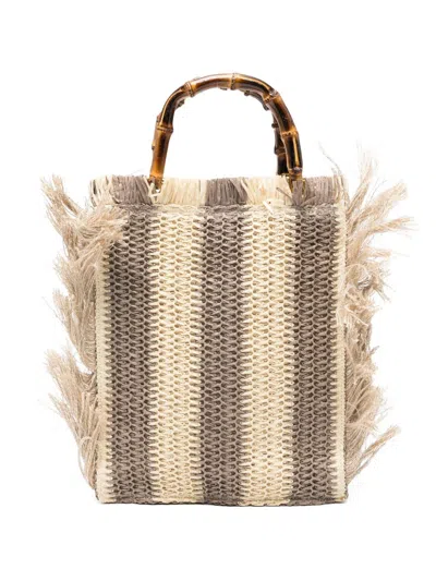 La Milanesa Lilium Handbag In Sand