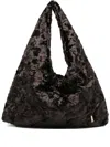 La Milanesa Large Triangle Shoulder Bag With Top Handle In Brown