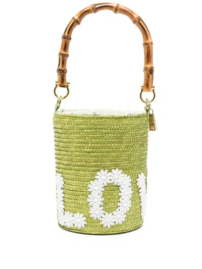 La Milanesa Love Mini Bag In Green