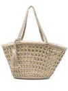 La Milanesa Beige Mediteraneo Tote