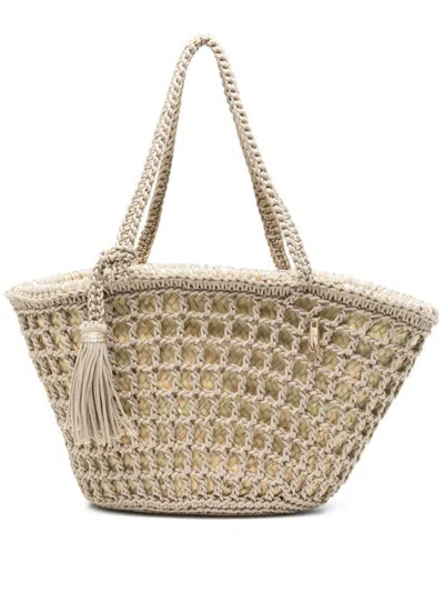La Milanesa Mediterraneo Straw Tote Bag