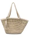 La Milanesa Beige Mediteraneo Tote