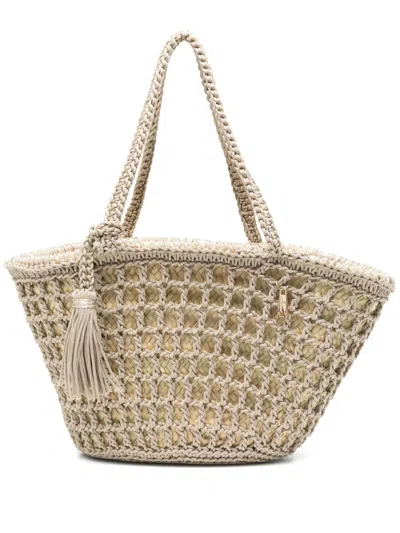 La Milanesa Mediteraneo Tote Bag In Neutrals