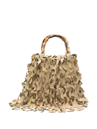 La Milanesa Medium Ocean Tote Bag In Neutrals