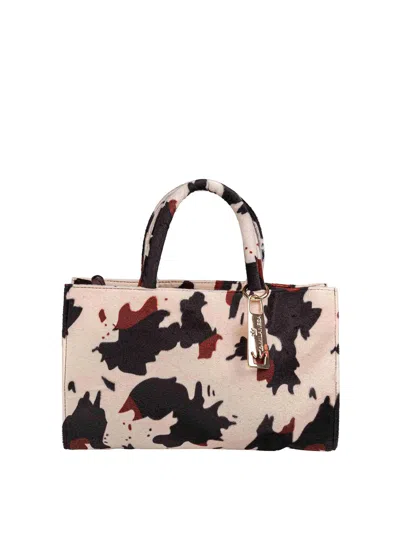 La Milanesa Michela Animalier Handbag In Multicolour