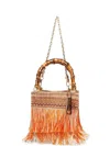 La Milanesa Orchidea Small Tote Bag In Pattern