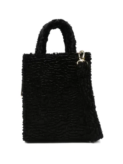 La Milanesa Dressing Gownrta Crossbody Bag In Black