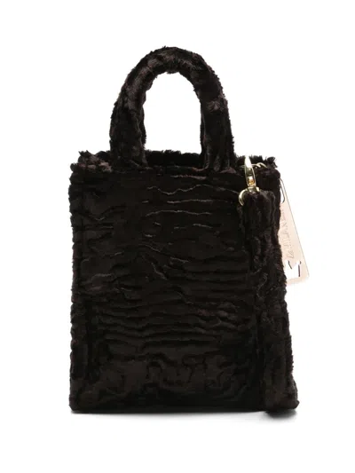 La Milanesa Dressing Gownrta Crossbody Bag In Brown
