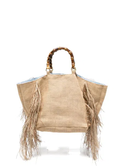 La Milanesa Sharon Handbag In Sand
