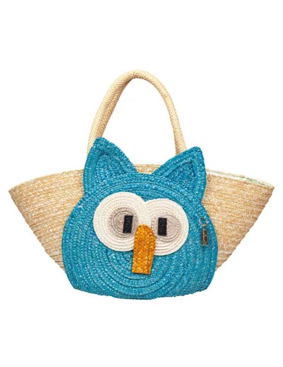 La Milanesa Straw Handbag In Multicolor