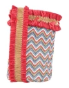 La Milanesa Woman Cross-body Bag Red Size - Natural Raffia In Red