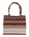 La Milanesa Woman Handbag Brown Size - Cotton In Brown