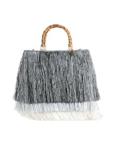 La Milanesa Woman Handbag Deep Teal Size - Synthetic Raffia In Green