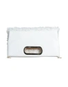 La Milanesa Woman Handbag White Size - Soft Leather, Textile Fibers In White