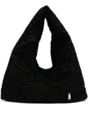 La Milanesa Medium Shoulder Bag Triangular Shape In Black