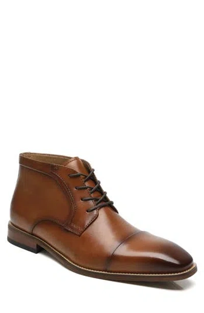La Milano Across Ii Cap Toe Chukka Boot In Brown
