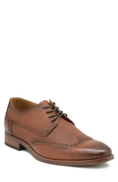 La Milano Beatle Wingtip Derby In Brown