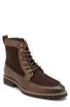 La Milano Hearth Ii Combat Boot In Brown