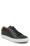 La Milano Pedro Low Top Sneaker In Charcoal Black