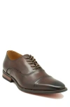 La Milano Winn Cap Toe Oxford In Brown