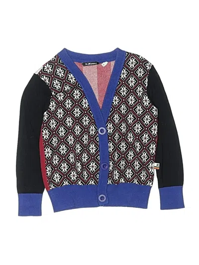 Pre-owned La Miniatura Kids' Cardigan Sweater In Blue