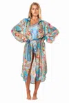 La Moda Clothing Ashley Relaxed Overshirt In Multi