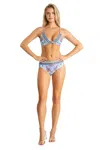 La Moda Clothing Charlee Two Piece Bikini Set In Multi