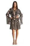 La Moda Clothing Delancy Short Dress In Multi