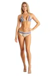 La Moda Clothing Kalena Two Piece Bikini Set In Multi