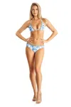 La Moda Clothing Ocean Two Piece Bikini Set In Multi