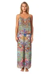 La Moda Clothing Paris 2 Piece Pant Set In Multi