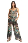 La Moda Clothing Ricci 2 Piece Pants Set In Multi