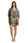 La Moda Clothing Wayla Balloon Top In Multi