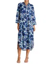 La Moda Clothing Women's Floral Cover-up Maxi Dress