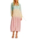 La Moda Clothing Women's Ombré Cover-up Maxi Dress