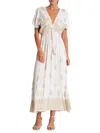 La Moda Clothing Women's Paisley Cover-up Maxi Dress
