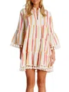 La Moda Clothing Women's Tasseled Babydoll Cover-up