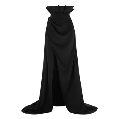 La Musa Women's Black Venus Skirt