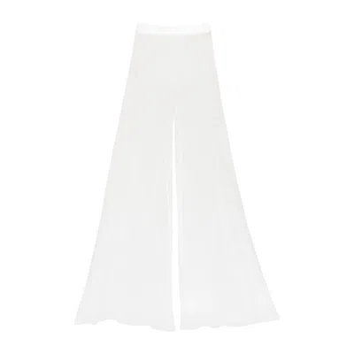 La Musa Women's White Soul Pants