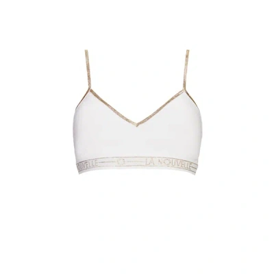 La Nouvelle Brassière Géorgia In Blanc