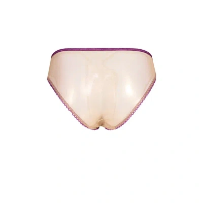 La Nouvelle Culotte Couvrante Brillante In Gold