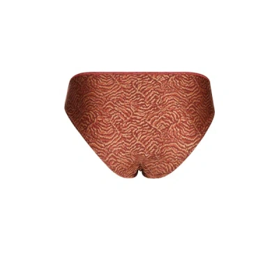 La Nouvelle Culotte Couvrante Imprimée In Red