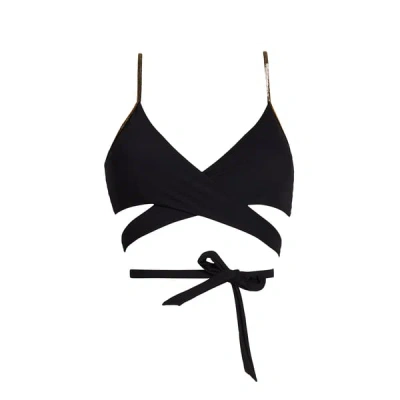 La Nouvelle Haut De Maillot Brassière Zac In Noir