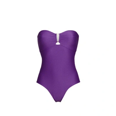 La Nouvelle Maillot De Bain Une Pièce In Violet