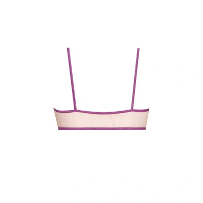 La Nouvelle Soutien-gorge Souple Métallisé In Gold