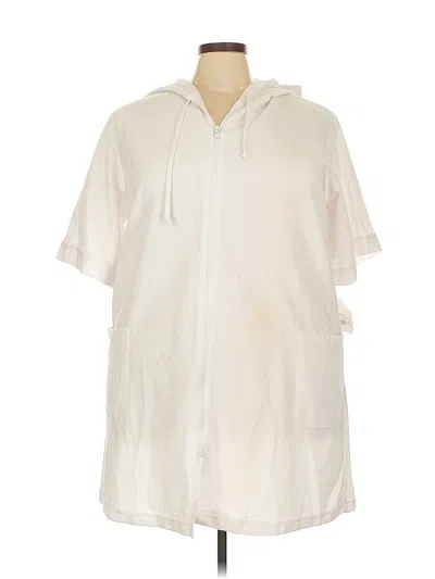 Pre-owned La Palapa Casual Dress In White