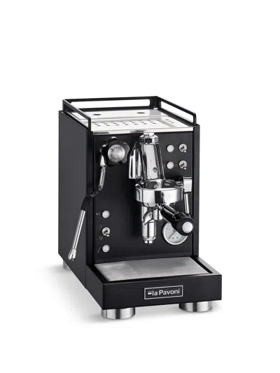 La Pavoni Semi Professional Coffee Machine Cellini Mini In Black