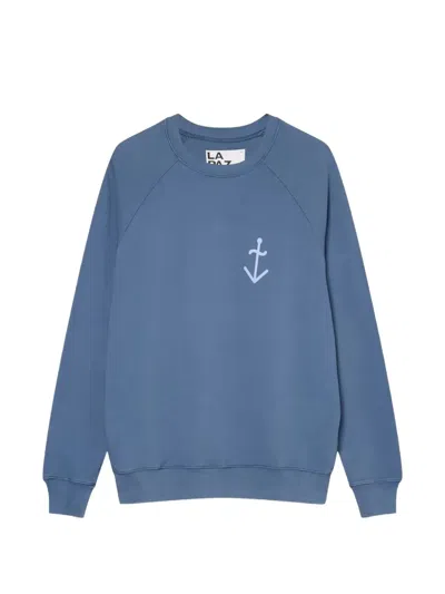 La Paz Anchor-graphic Sweatshirt In Blue