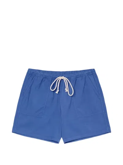 La Paz Formigal Corduroy Drawstring Shorts In Blue